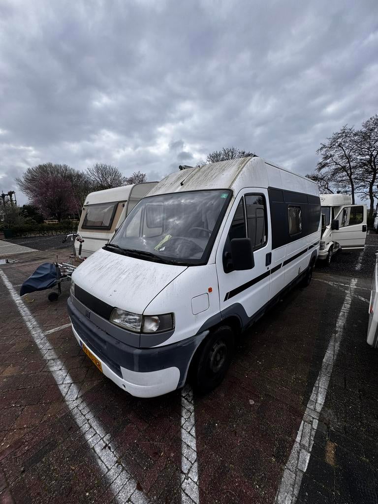 Fiat Ducato 14 2.8 D LWB 1998, Voorwielaandrijving, 2220 kg, Zwart, 4 cilinders