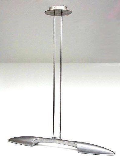 Design Hanglamp Olympia Billar, ontwerp Jorge Pensi, Ophalen, Gebruikt, Design Gepolijsd Aluminium, Metaal