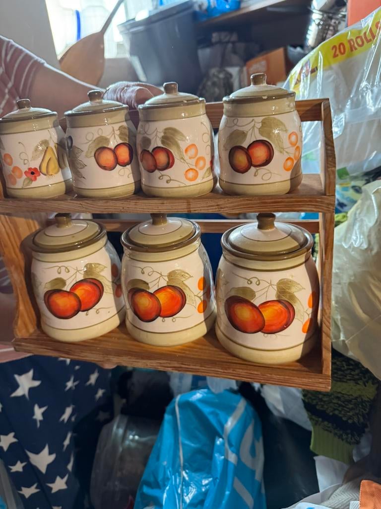 Kruidenpotten 7 stuks, Ophalen of Verzenden