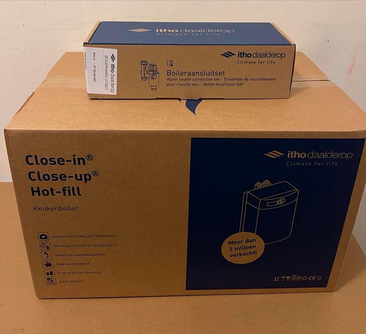 Itho Daalderop Close-in Keukenboiler, Doe-het-zelf en Verbouw, Geisers en Boilers, Nieuw, Boiler, Aardgas, Minder dan 20 liter