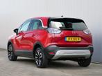 Opel Crossland 1.2 Turbo 110pk Elegance Apple Carplay / Came, Auto's, Opel, 840 kg, Gebruikt, 1199 cc, Leder en Stof