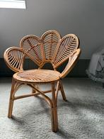 Rotan pauwenstoel als nieuw, Ophalen, Zo goed als nieuw, Bruin, Eén