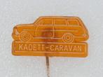 SP1712 Speldje Opel Kadett-Caravan oranje, Ophalen of Verzenden, Gebruikt, Overige onderwerpen