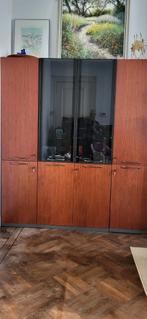 Giorgetti vitrinekast design kast 245 cm – Italiaans design, Ophalen, Met deur(en), 150 tot 200 cm, Zo goed als nieuw