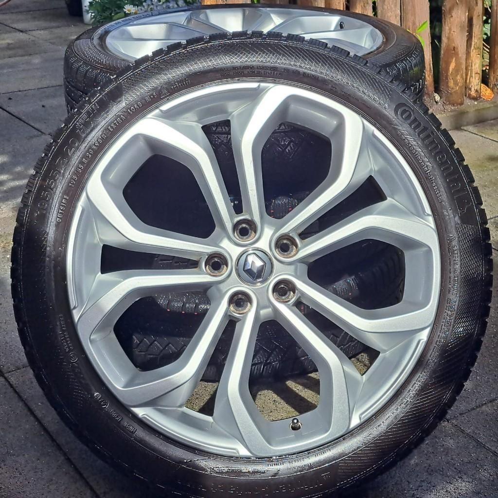 Velgenset Renault Grand Scenic bj 2019 195X55 R20, Auto-onderdelen, Banden en Velgen, Ophalen, Gebruikt, Banden en Velgen, Personenwagen
