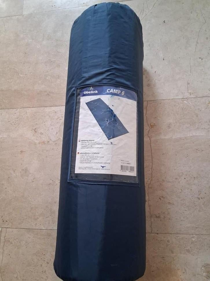Zelfopblaasbaar slaapmatje kampeermat campingmatras, Ophalen of Verzenden, Zo goed als nieuw