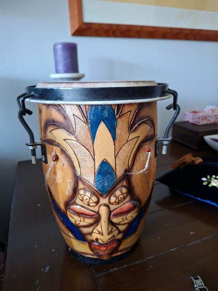 Afrikaanse trommel, Antiek en Kunst, Ophalen