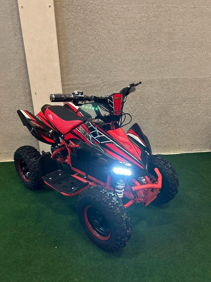 Nieuwe Ultra 1000 watt elektrische rode mini kinder quad, Kinderen en Baby's, Speelgoed | Buiten | Accuvoertuigen, Nieuw, Ophalen
