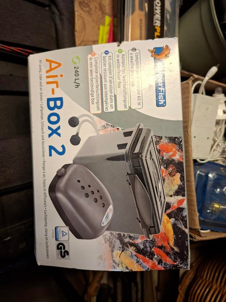 Nieuwe  air box  beluchting, Dieren en Toebehoren, Vissen | Aquaria en Toebehoren, Ophalen, Nieuw