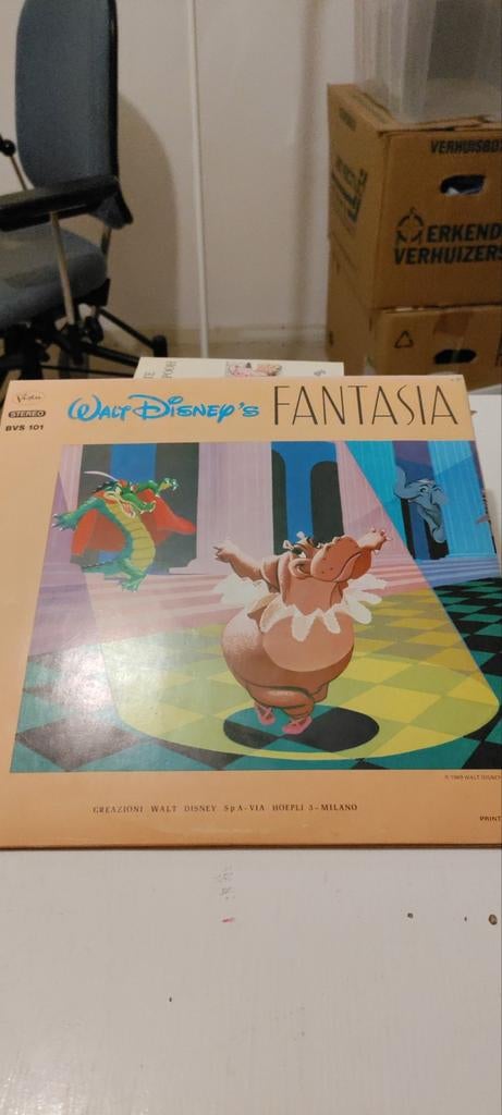 Walt Disney's Fantasia vinyl, Ophalen of Verzenden