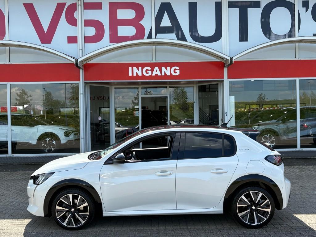 Peugeot 208 1.2 PURETECH AUT. GT-LINE NAVI CAMERA CARPLAY AI, Automaat, Gebruikt, Huisgarantie, 1199 cc