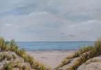 Olieverfschilderij Zee en Duinen 70 x 50 NIEUW, Antiek en Kunst, Ophalen of Verzenden