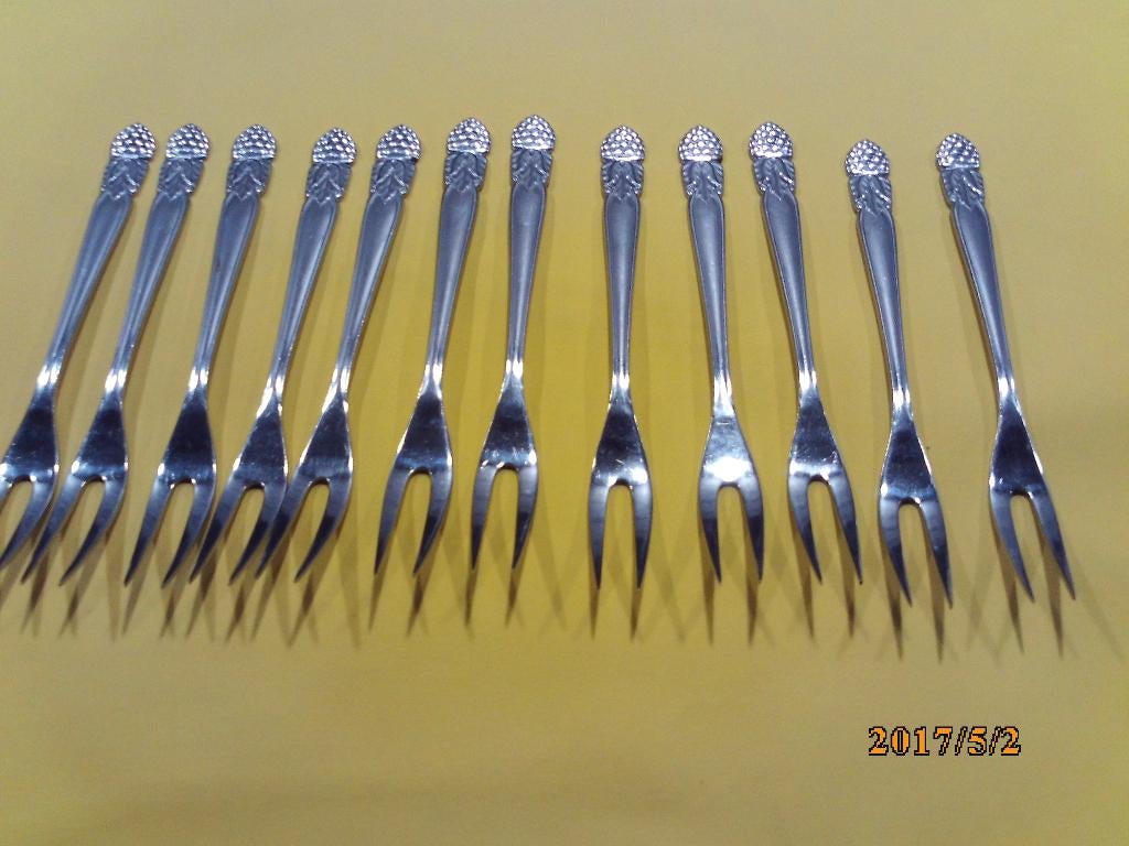 gero zilmeta vorkjes nr. 361 braam, Ophalen of Verzenden, Gebruikt, Rvs of Chroom