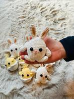 Gehaakte paashaas & kuiken in ei (sleutelhangers), Ophalen of Verzenden