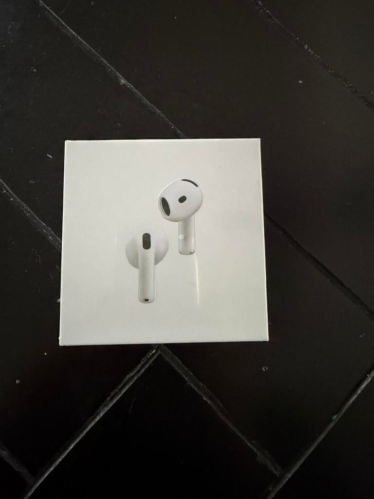 Airpods 4 nieuw in doos, Telecommunicatie, Mobiele telefoons | Oordopjes, Ophalen of Verzenden, Zo goed als nieuw