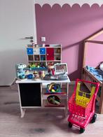 Houten speelgoedwinkel met veel accessoires, Ophalen, Gebruikt, Jongen of Meisje
