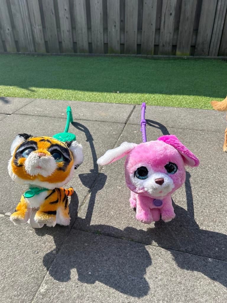 2 leuke wandelvriendjes met geluid - FurReal Friends, Ophalen of Verzenden, Gebruikt, Overige typen