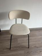 Teddy eetkamerstoel | Kwantum Bolzano, Huis en Inrichting, Stoelen, Ophalen, Zo goed als nieuw, Wit, Eén