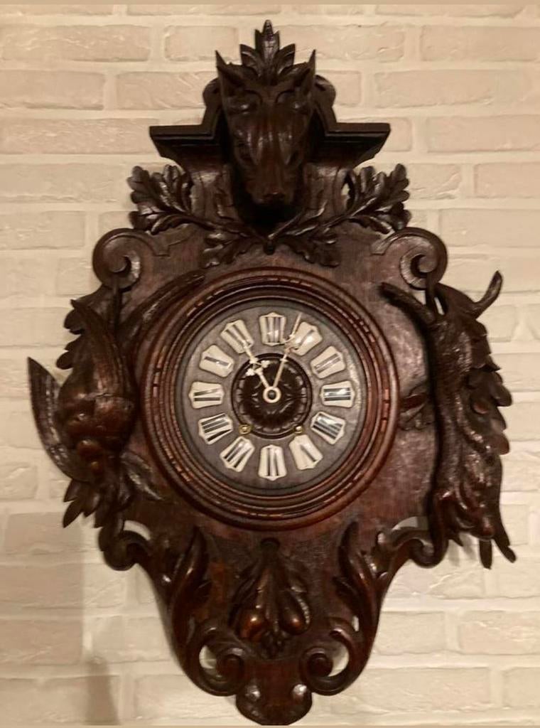 Prachtige jachtklok, Antiek en Kunst, Ophalen