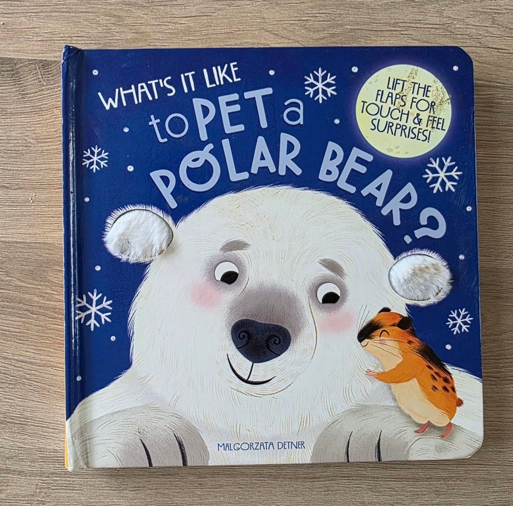 What's it like to per a polar bear ( engels ), Ophalen of Verzenden, Zo goed als nieuw, Malgorzata Detner, Uitklap-, Voel- of Ontdekboek