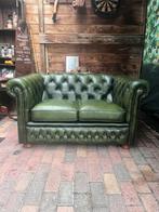 Chesterfield 2 zits bank, Gebruikt, 150 tot 200 cm, Ophalen of Verzenden, Chesterfield banken