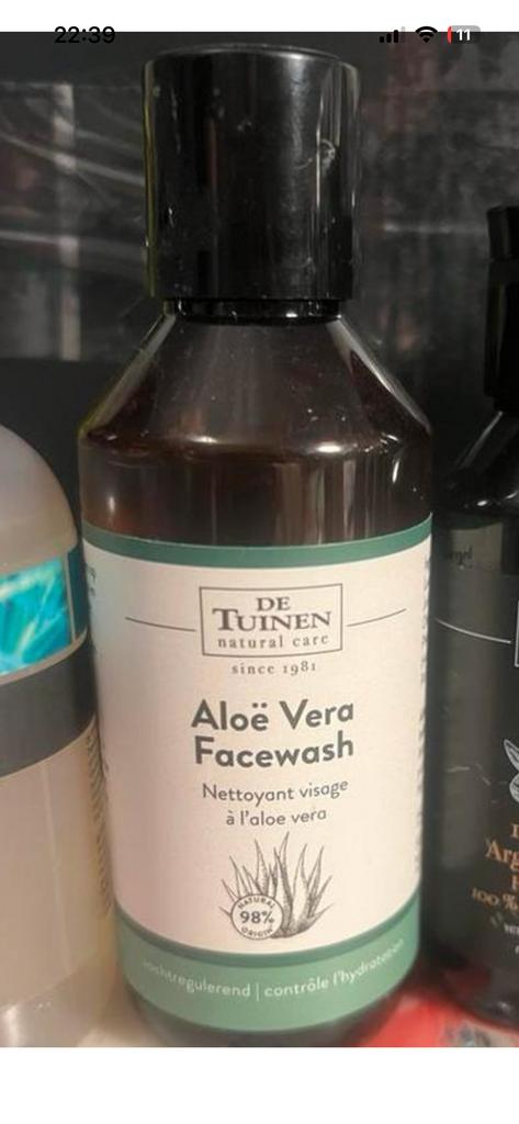 De Tuinen Huidverzorging aloa vera facewash, Sieraden, Tassen en Uiterlijk, Uiterlijk | Gezichtsverzorging, Verzenden, Nieuw, Gehele gezicht