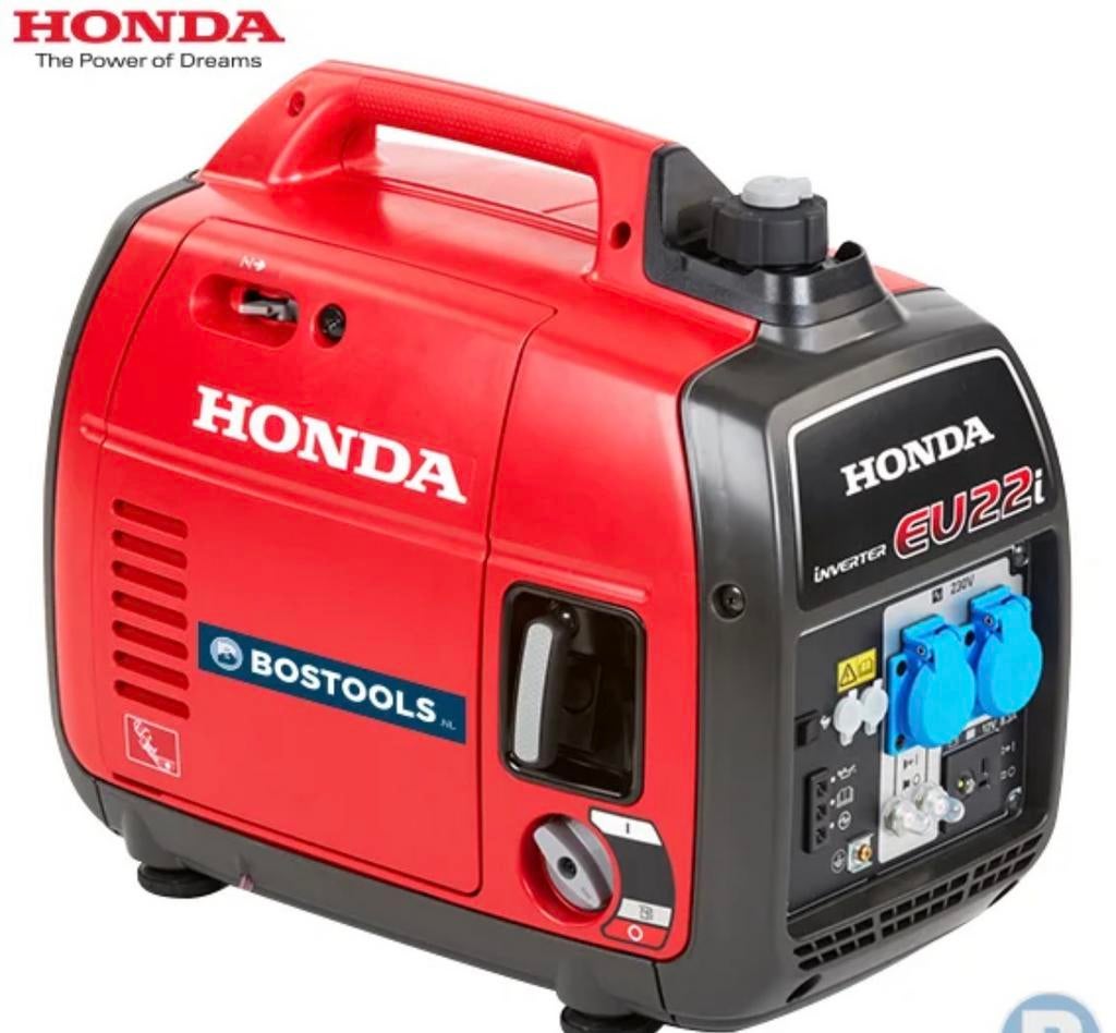 Honda EU22i inverter benzine generator, Ophalen of Verzenden, Zo goed als nieuw, Minder dan 5 kVA, Benzine