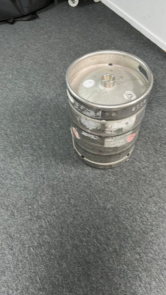 Bierfust biervat 50 liter leeg, Huis en Inrichting, Ophalen, Gebruikt, Glas, Pot, Bus of Blik