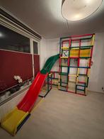 COMPLETE QUADRO SPEELTOREN MET 3 GLIJBANEN, Ophalen, Zo goed als nieuw, Glijbaan