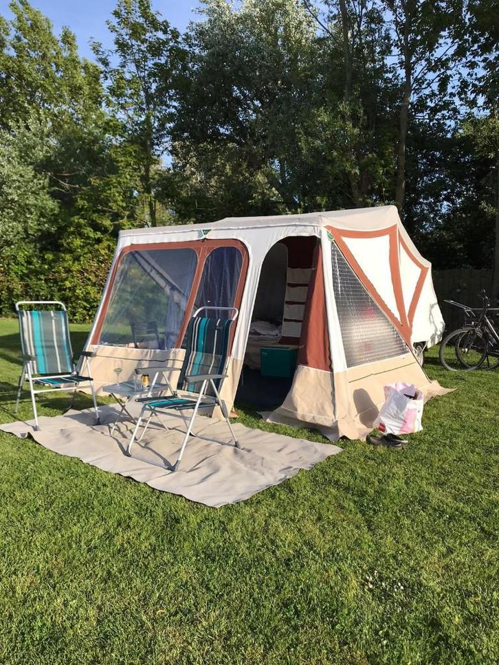 Camplet Savanne vouwwagen, Caravans en Kamperen, Vouwwagens, Camp-Let, tot en met 4, Meerkleurig, Aanwezig, Ophalen