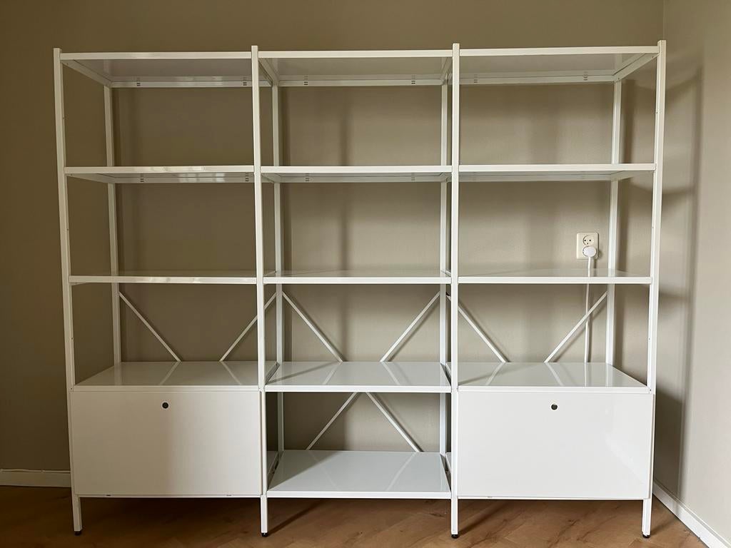 Gispen 663 Willem Rietveld kast - Vintage design, Huis en Inrichting, Kasten | Boekenkasten, Gebruikt, 150 tot 200 cm, Ophalen of Verzenden