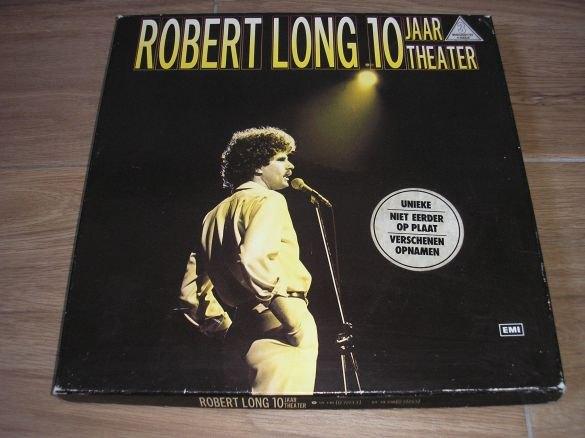 Cassettebox Robert Long 10 jaar Theater, Gebruikt, 2 t/m 25 bandjes, Ophalen of Verzenden, Origineel