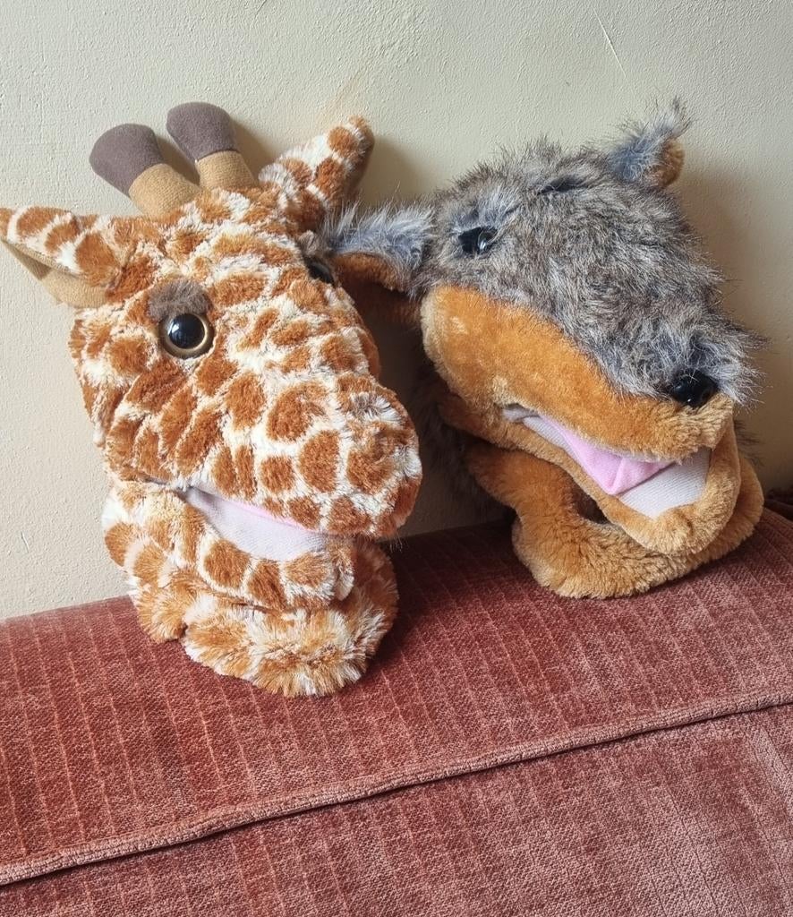 Handpoppen voor Geweldloze Communicatie (Giraffe & Jakhals), Ophalen of Verzenden, Nieuw, Overige typen