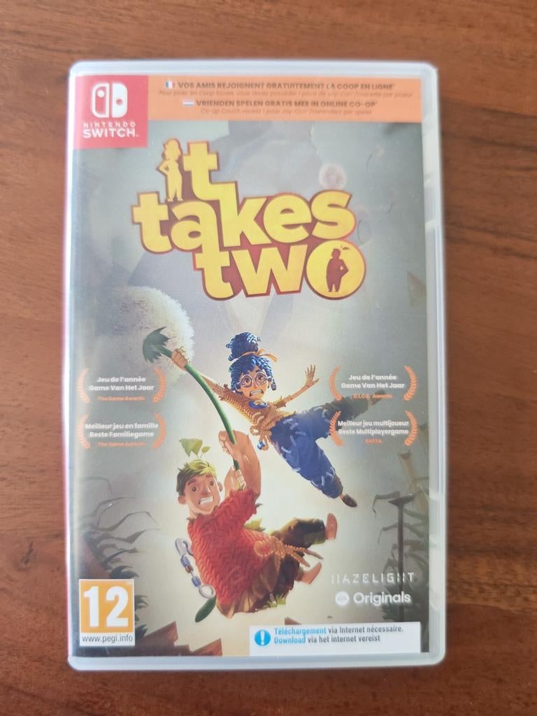 It Takes Two - Nintendo Switch, Avontuur en Actie, Online, 2 spelers, Ophalen of Verzenden