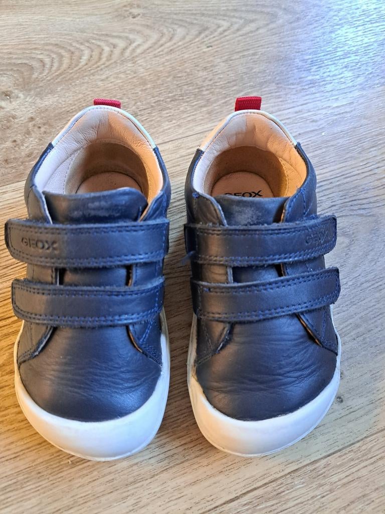 Geox barefoot schoentjes maat 23 donkerblauw, Kinderen en Baby's, Schoentjes, Ophalen of Verzenden, Zo goed als nieuw, Geox