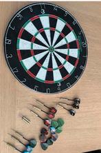 Dartbord met pijlen en flights, Ophalen, Gebruikt, Dartbord met pijlen