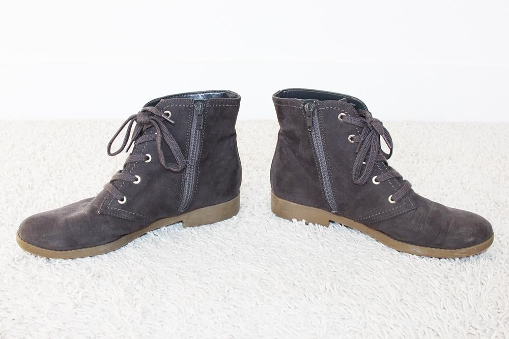 Prachtige Suede Indigo Veter Schoenen s21 (Maat 38) € 40,-, Kleding | Dames, Schoenen, Indigo, Overige typen, Ophalen of Verzenden