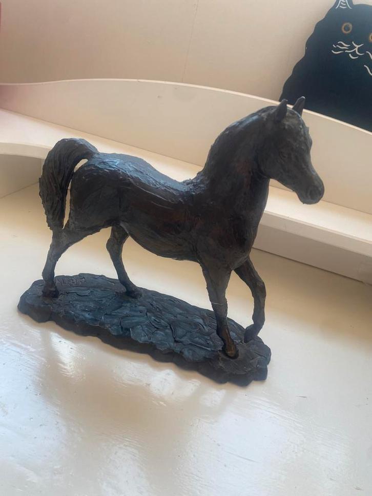 Beeld hengst, Antiek en Kunst, Kunst | Beelden en Houtsnijwerken, Ophalen of Verzenden