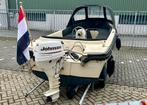 Zeer nette Sloep met Trailer en 15pk buitenboordmotor, Ophalen, 10 tot 30 pk, Gebruikt, 3 tot 6 meter
