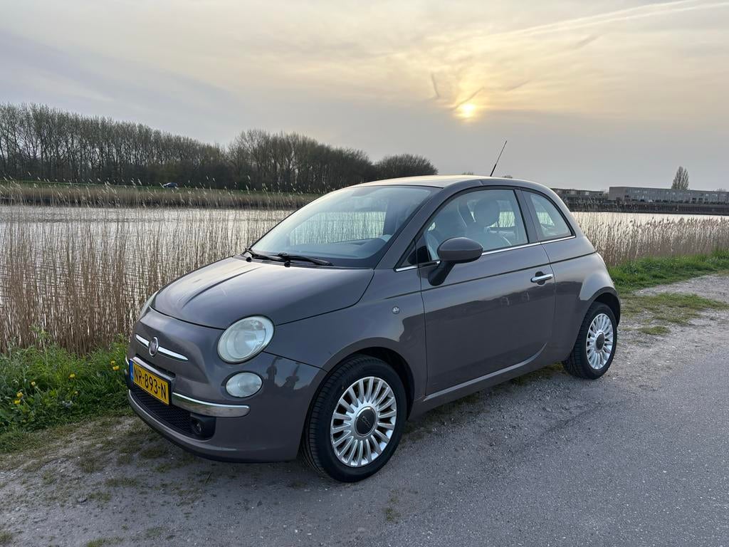 Leuke Fiat 500 1.2 met nieuwe APK, Voorwielaandrijving, 1242 cc, 4 cilinders, Handgeschakeld