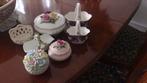 Vintage Porseleinen Sierstukken Collectie, Antiek en Kunst, Ophalen of Verzenden
