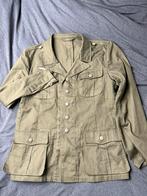 Repro WW2 Duitse drillich jas, Ophalen of Verzenden, Landmacht, Duitsland, Kleding of Schoenen