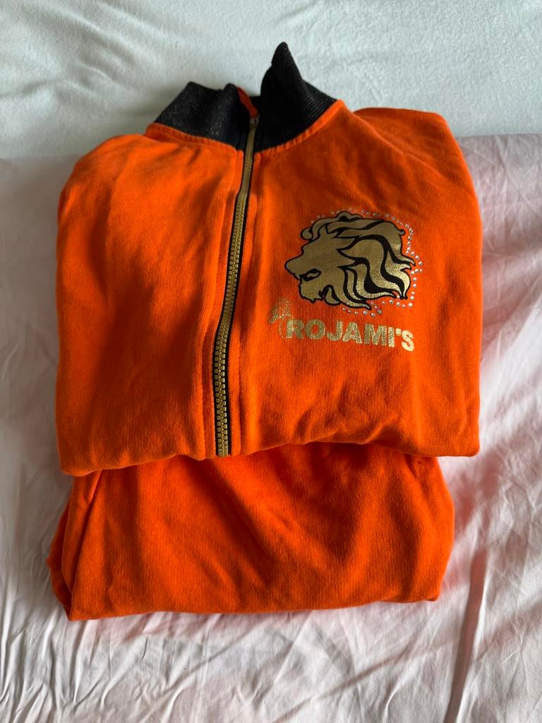 Nieuw oranje pak Roy Donders maat S/M, Ophalen of Verzenden, Nieuw, Maat 36 (S), Oranje