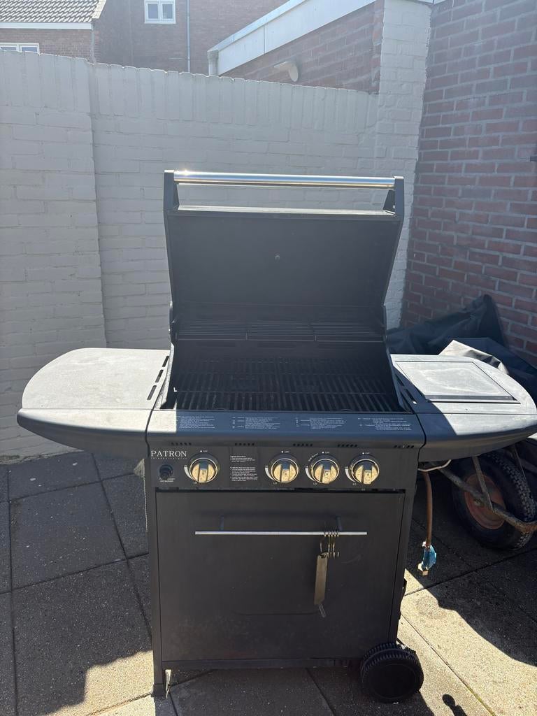 Patton Gasbarbecue gebruikt inclusief hoes, Ophalen of Verzenden, Gebruikt