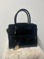 Zwarte lak handtas z.g.a.n., Sieraden, Tassen en Uiterlijk, Tassen | Damestassen, Ophalen of Verzenden, Zo goed als nieuw, Zwart