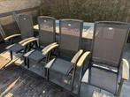 4 Hartman Da Vinci strandstoelen, Ophalen, Gebruikt, Aluminium, Verstelbaar