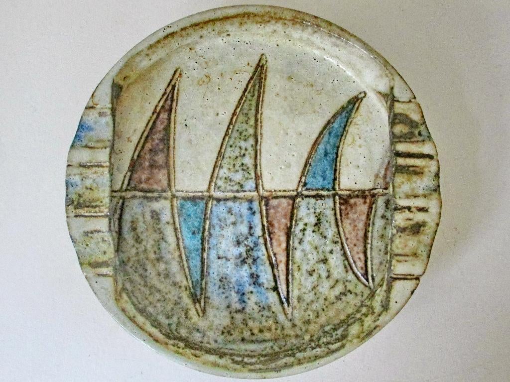 Grote Hannie Mein Schaal Asbak met zee golven, Antiek en Kunst, Antiek | Keramiek en Aardewerk, Ophalen of Verzenden