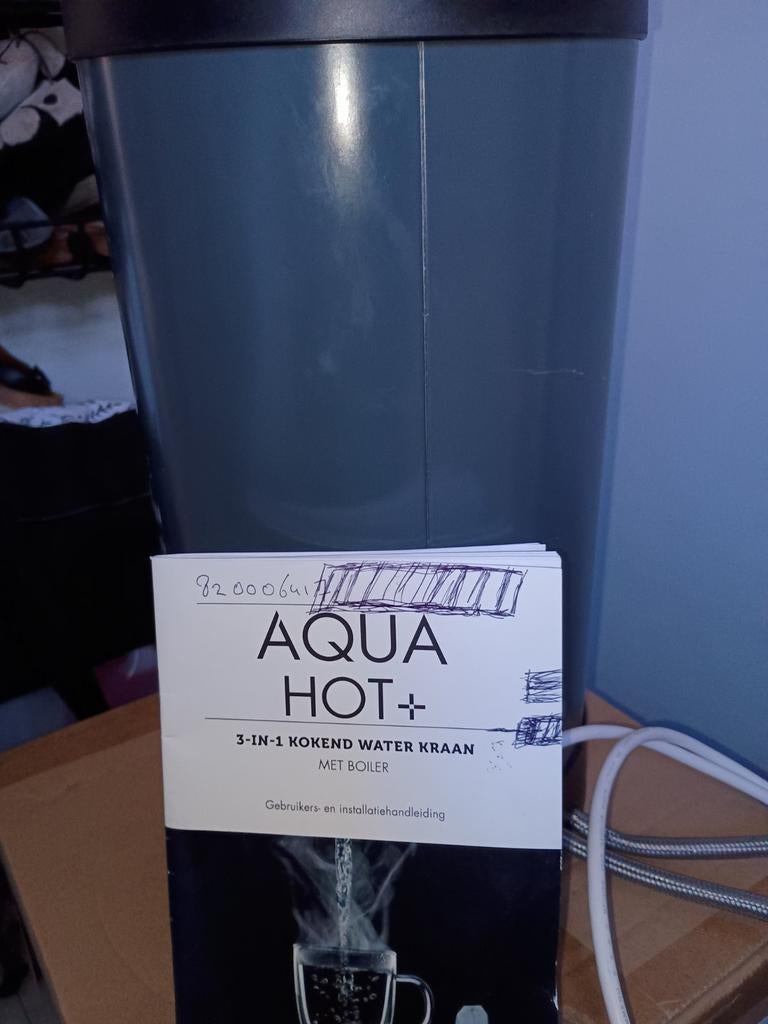 AQWA HOT+ 3-in-1 Kokend Water Kraan met Boiler, Ophalen, Gebruikt, Overige modellen, Overige typen
