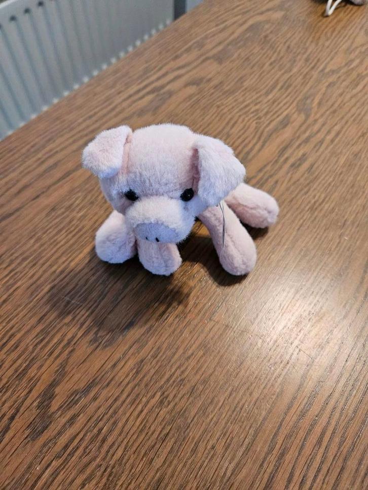 varkens knuffeltje   (dv10, Kinderen en Baby's, Speelgoed | Knuffels en Pluche, Gebruikt, Overige typen, Ophalen of Verzenden