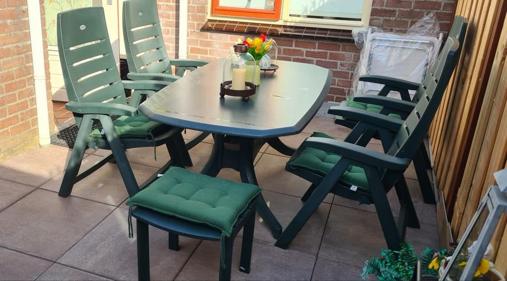 Te koop Hartman tuinset, Ophalen, Gebruikt, Kunststof